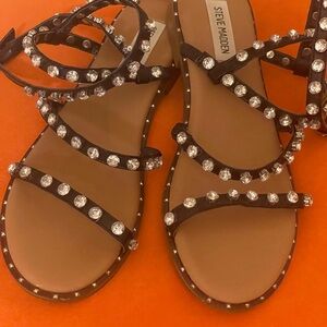 Steve Madden Aero Rhinestone sandals 9M
